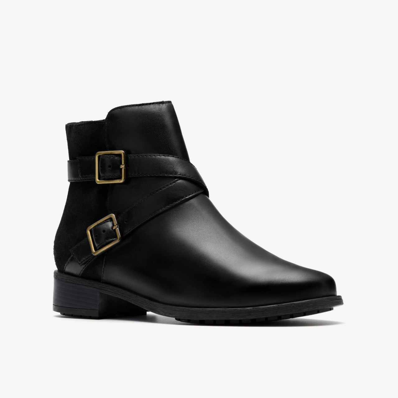 Havisham Bay Black Leather | Clarks online