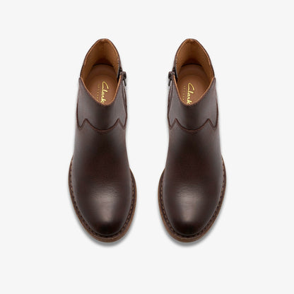 Kastela Top Brown Leather | Clarks on Sale