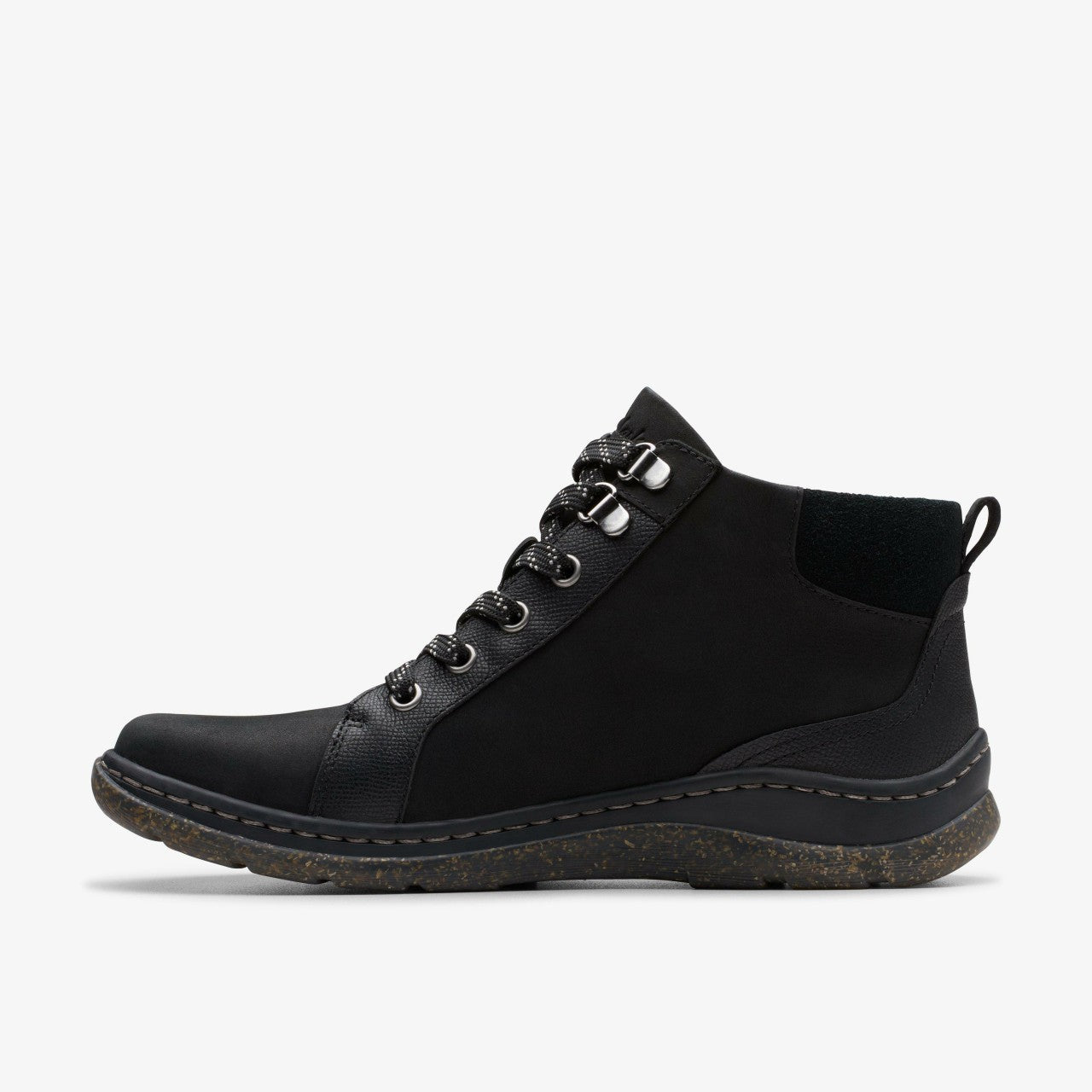 Orlene Top Waterproof Black Nubuck | Clarks outlet