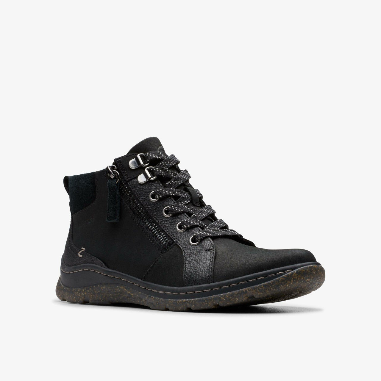 Orlene Top Waterproof Black Nubuck | Clarks outlet