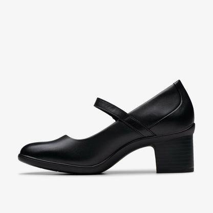 Shaya Jane Black Leather | Clarks Sale