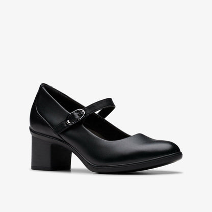 Shaya Jane Black Leather | Clarks Sale