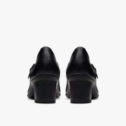 Shaya Jane Black Leather | Clarks Sale