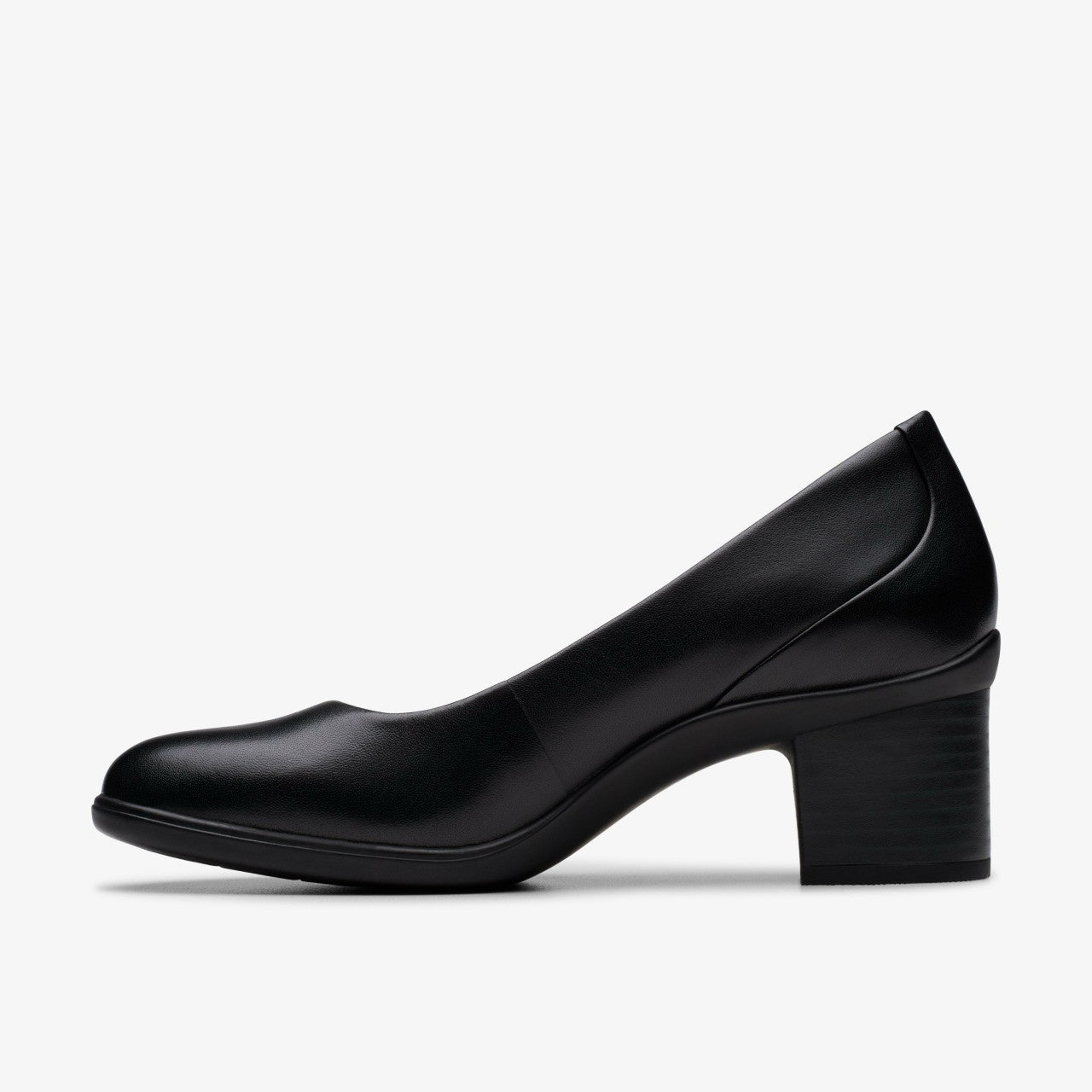 Shaya Poppy Black Leather | Clarks online