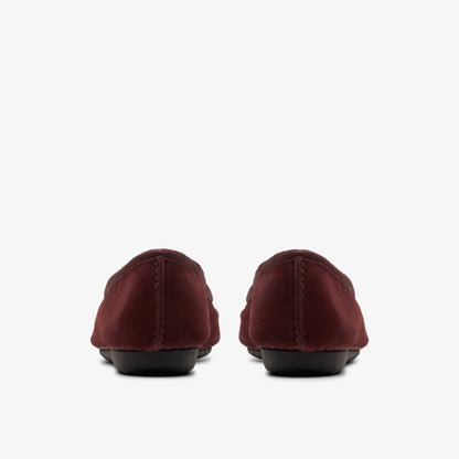 Freckle Ice Merlot Suede | Clarks on Sale