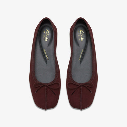 Freckle Ice Merlot Suede | Clarks on Sale