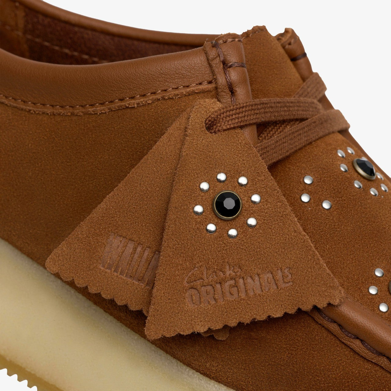 Wallacraft Bee Brown/Orange Suede | Clarks outlet
