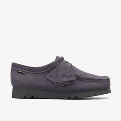 Purple Grey Suede