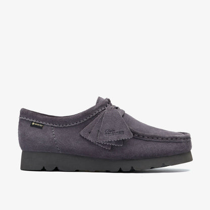 Wallabee GORE-TEX Purple Grey Suede | Clarks online