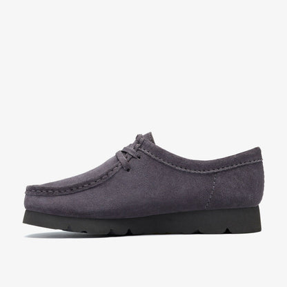 Wallabee GORE-TEX Purple Grey Suede | Clarks online
