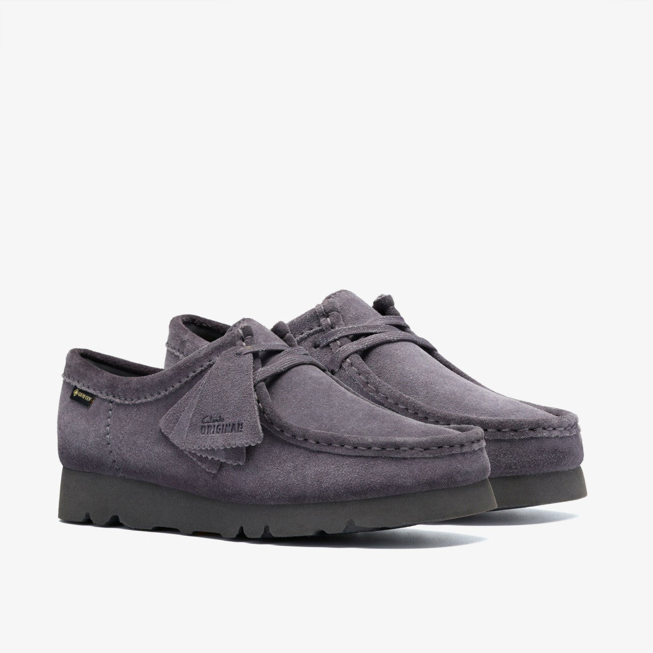 Wallabee GORE-TEX Purple Grey Suede | Clarks online