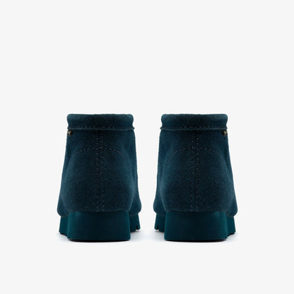 Wallabee Boot GORE-TEX Dark Teal Suede | Clarks outlet