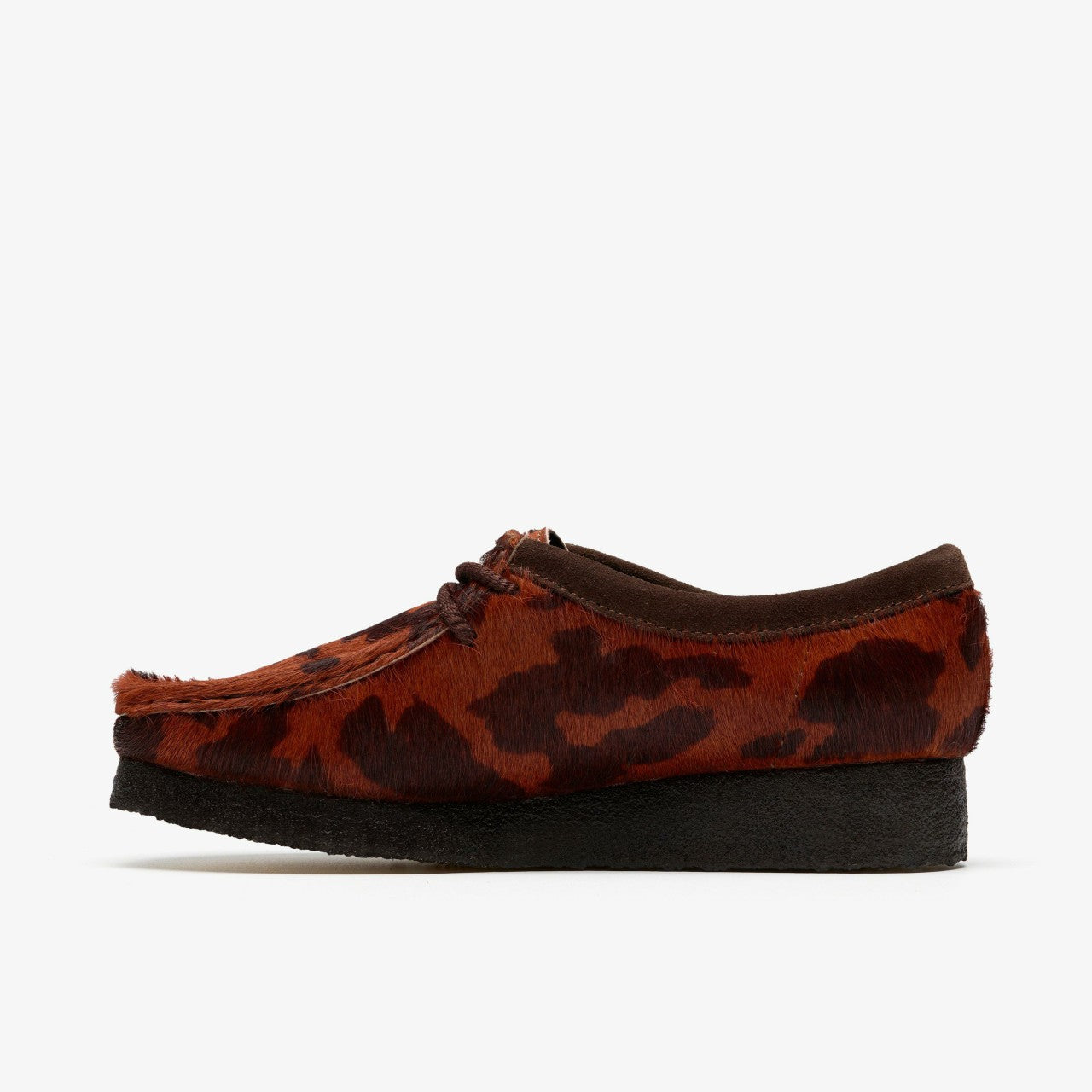 Wallabee Brown Cow Print | Clarks discount