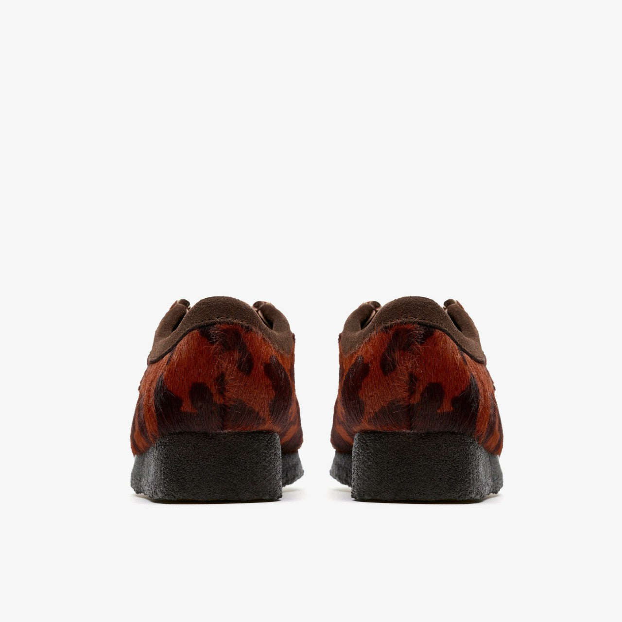 Wallabee Brown Cow Print | Clarks discount