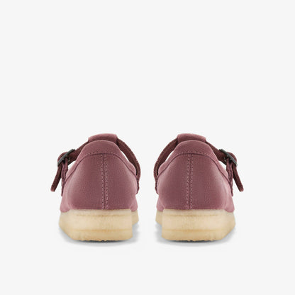 Wallabee T Bar Rose Brown Suede | Clarks online