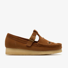 Brown/Orange Suede