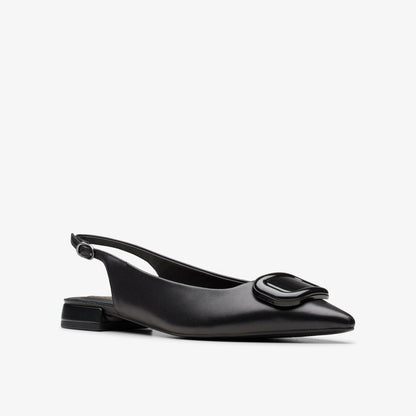 Sensa 15 Trim Black Leather | Clarks outlet