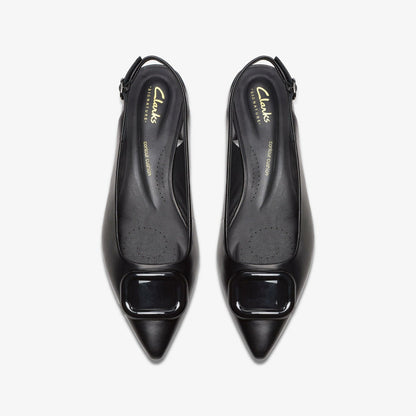 Sensa 15 Trim Black Leather | Clarks outlet
