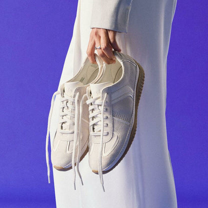 Meridor Lo Off White Combination | Clarks on Sale