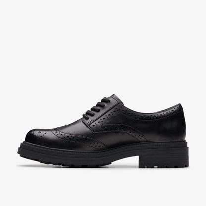 Orinoco3 Derby Black Leather | Clarks discount