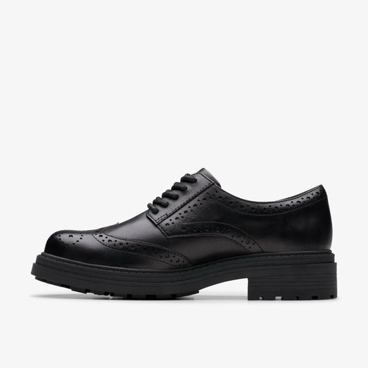 Orinoco3 Derby Black Leather | Clarks discount
