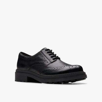 Orinoco3 Derby Black Leather | Clarks discount