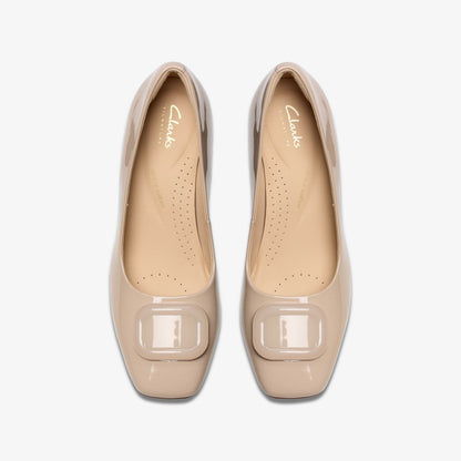 Fernie Trim Sand Patent | Clarks for sale