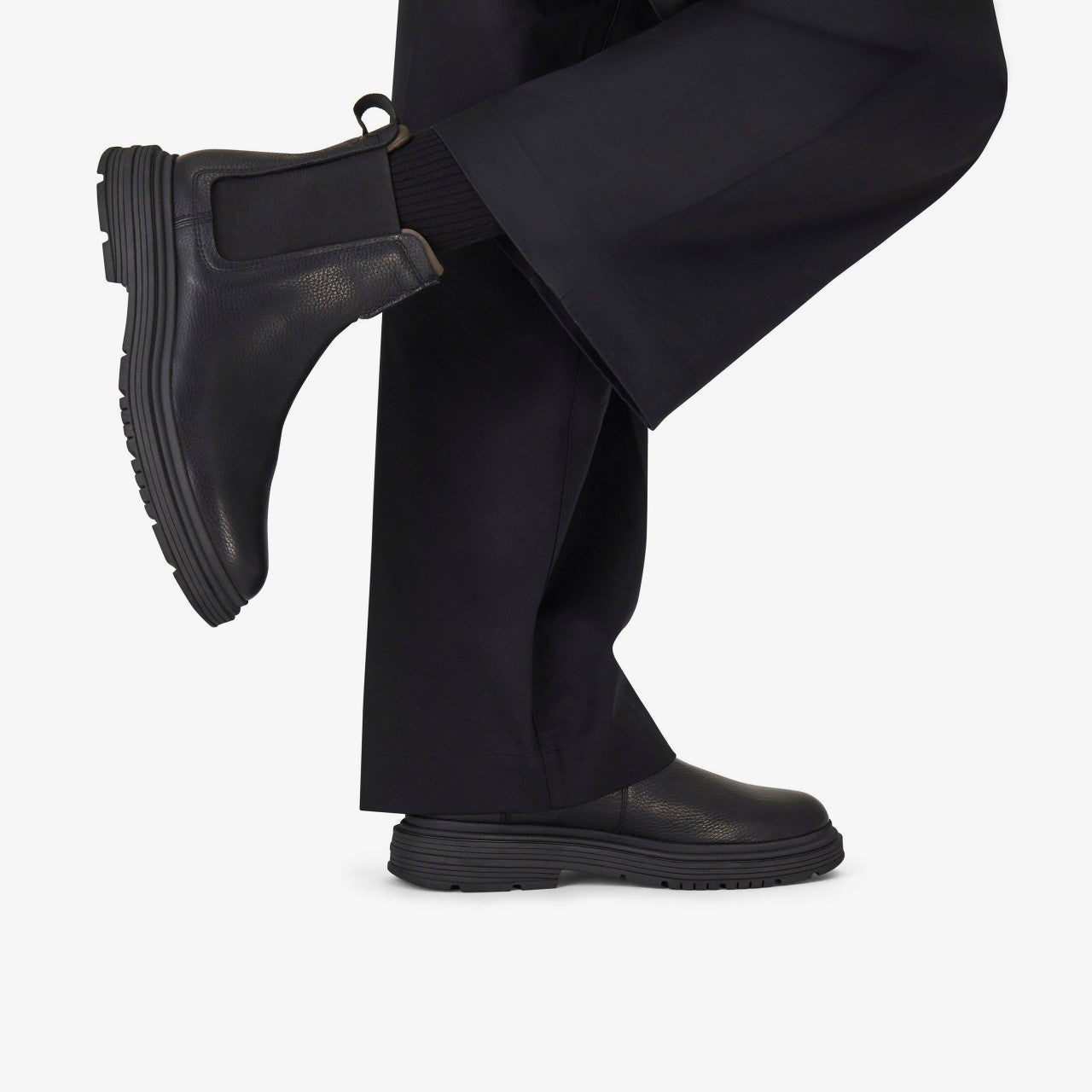 Badbury Easy Black Leather | Clarks discount