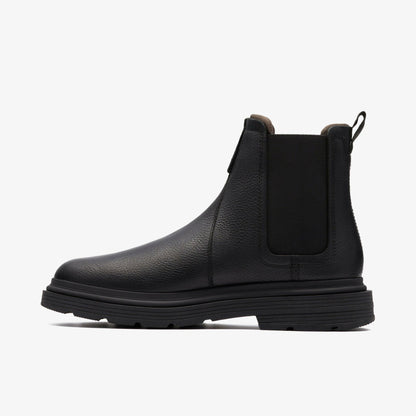 Badbury Easy Black Leather | Clarks discount