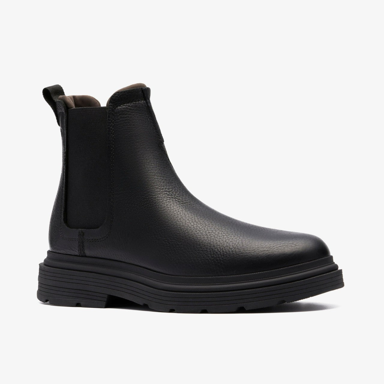 Badbury Easy Black Leather | Clarks discount