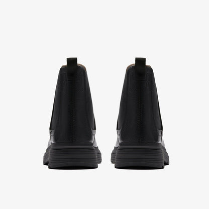 Badbury Easy Black Leather | Clarks discount