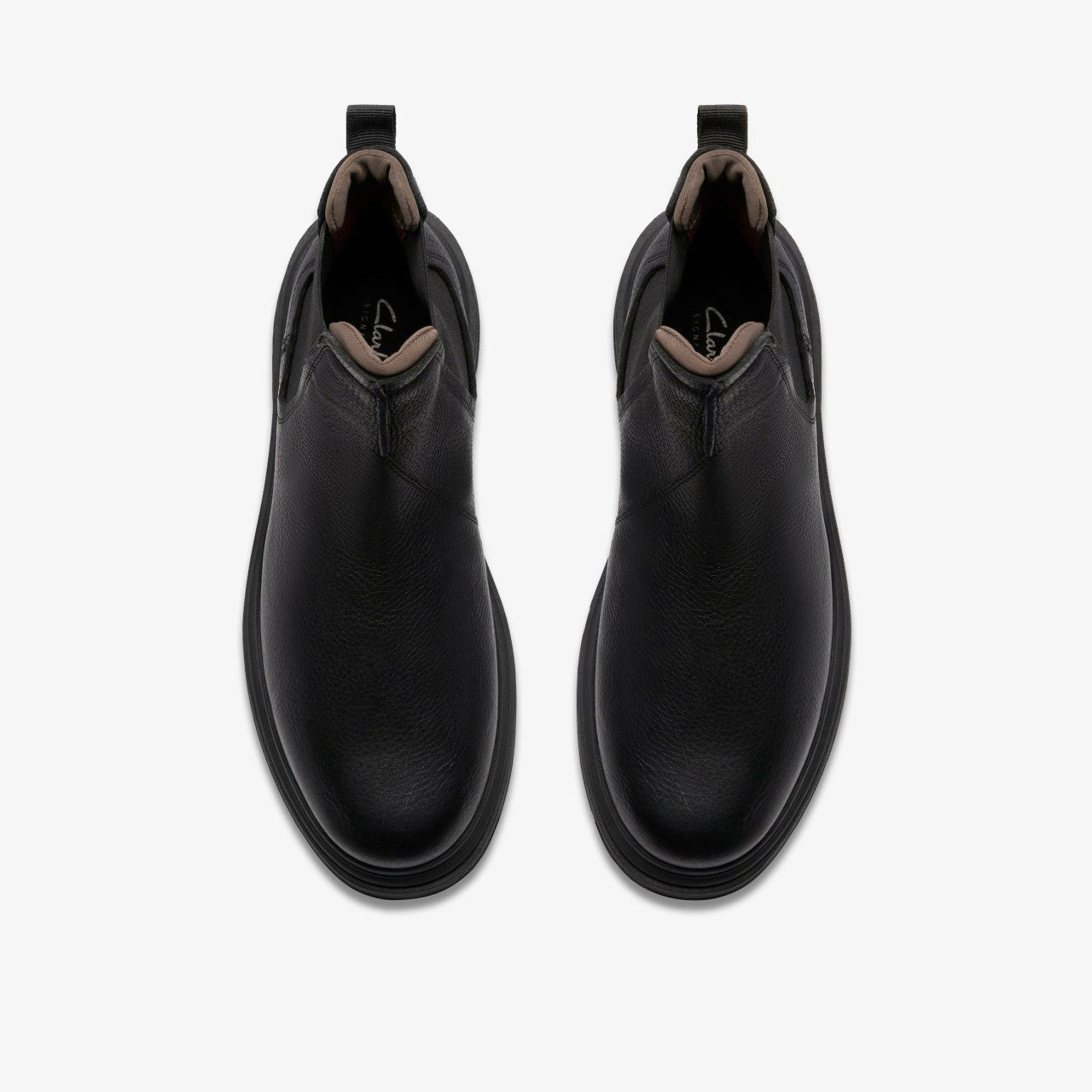 Badbury Easy Black Leather | Clarks discount