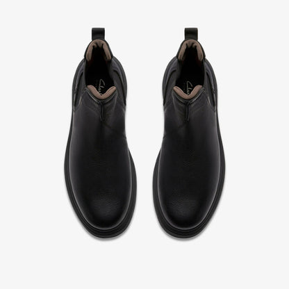 Badbury Easy Black Leather | Clarks discount