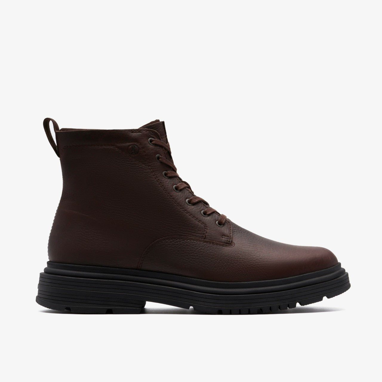 Badbury Hi Waterproof Brown Warmlined Leather | Clarks discount