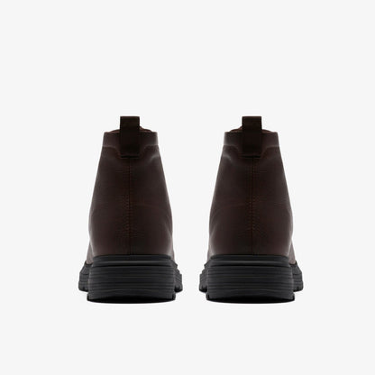 Badbury Hi Waterproof Brown Warmlined Leather | Clarks discount