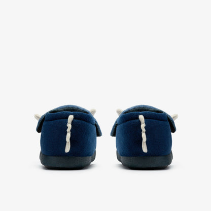 Fluffy Snug Toddler Navy | Clarks Sale