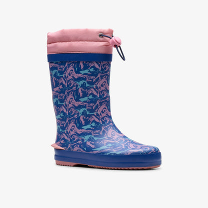 Tarri Race Kid Blue Combination | Clarks Sale