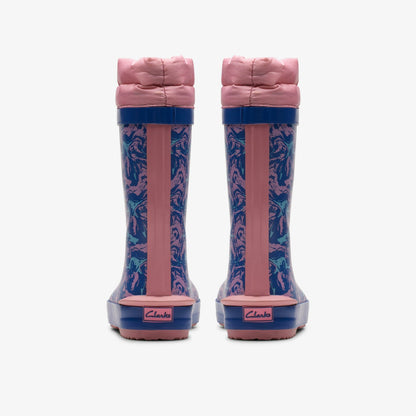 Tarri Race Kid Blue Combination | Clarks Sale
