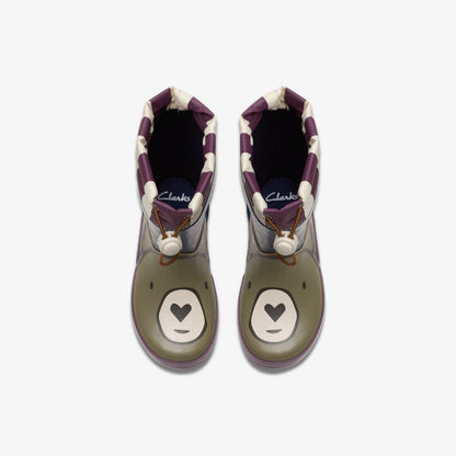 Tarri Race Toddler Navy Combination | Clarks discount