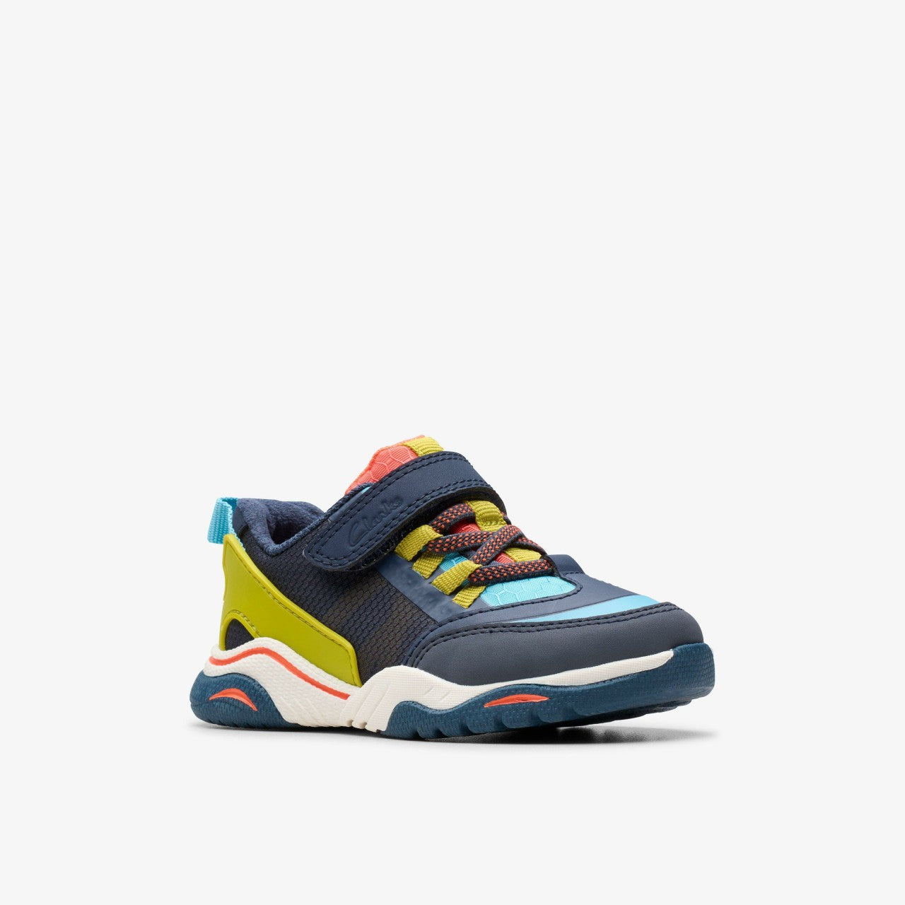 Feather Track Toddler Navy Combination | Clarks on Sale