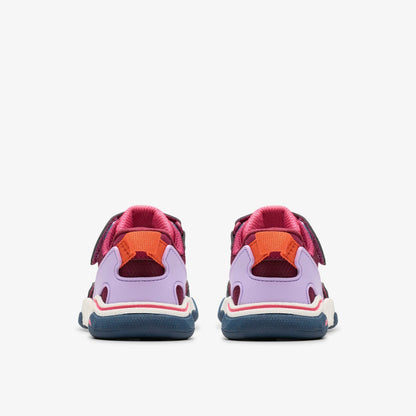 Feather Track Toddler Berry Combination | Clarks online