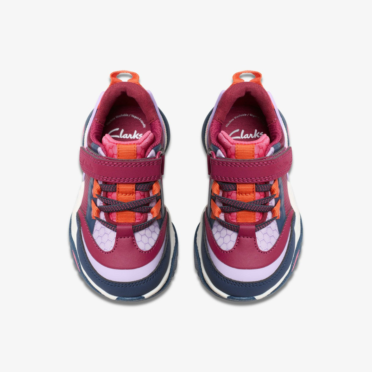 Feather Track Toddler Berry Combination | Clarks online