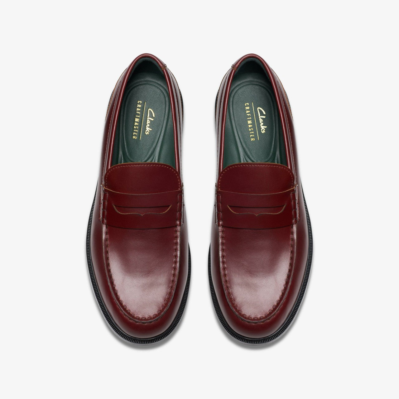 Craft James Lo Loafer Wine Leather | Clarks Sale