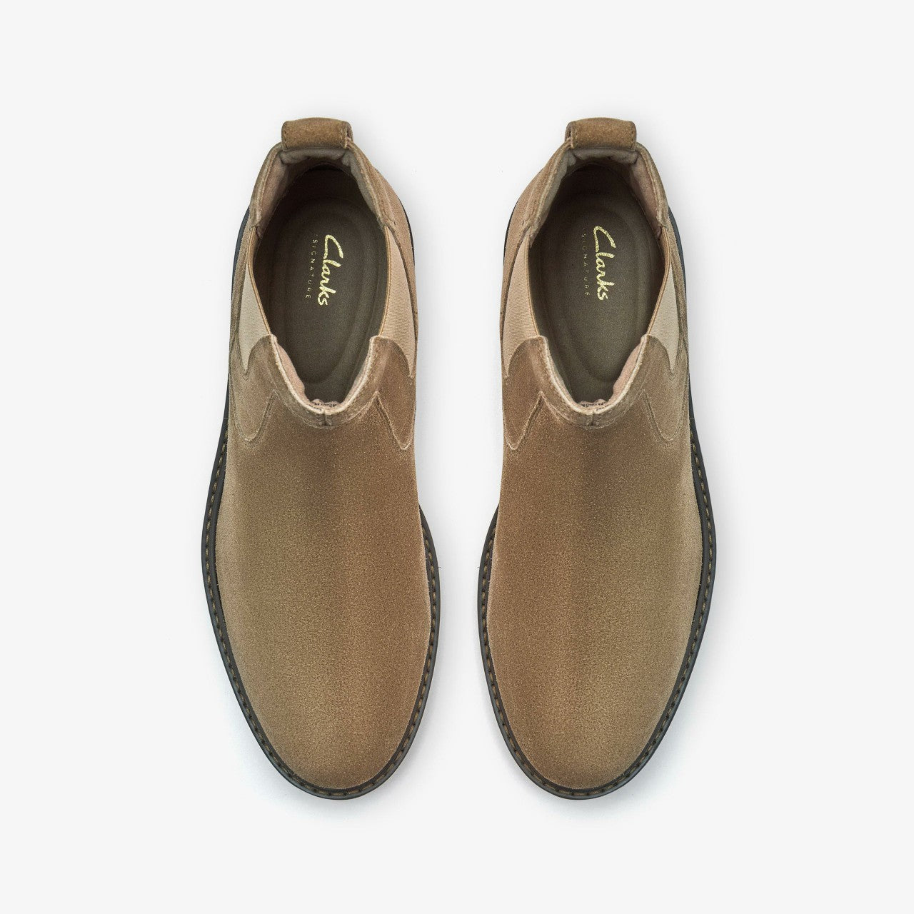 Newford Easy Dark Sand Suede | Clarks discount