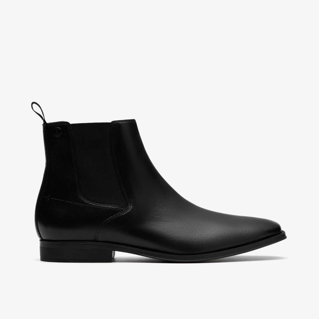 Paulton Easy Black Leather | Clarks on Sale