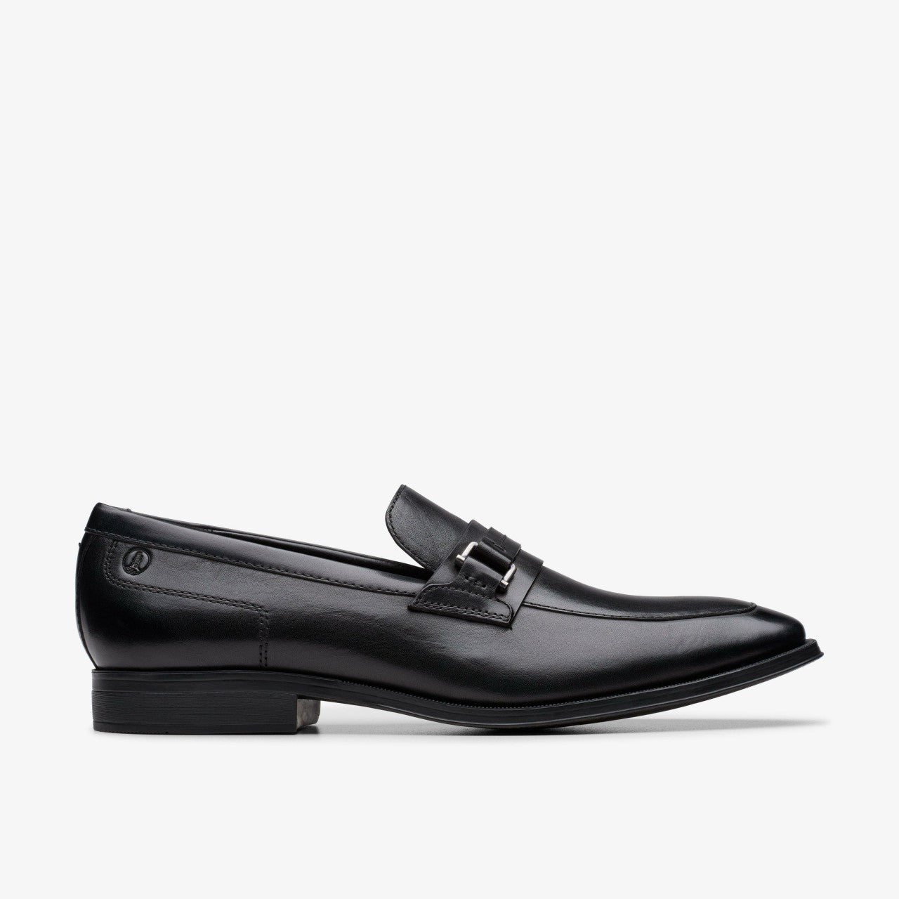 Paulton Lo Black Leather | Clarks discount