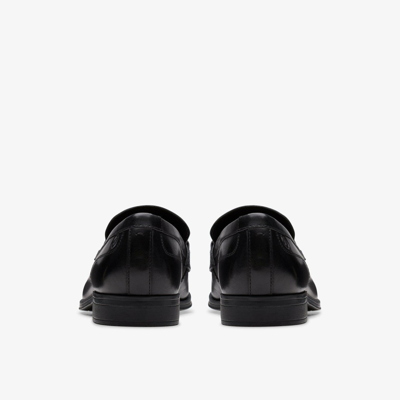 Paulton Lo Black Leather | Clarks discount