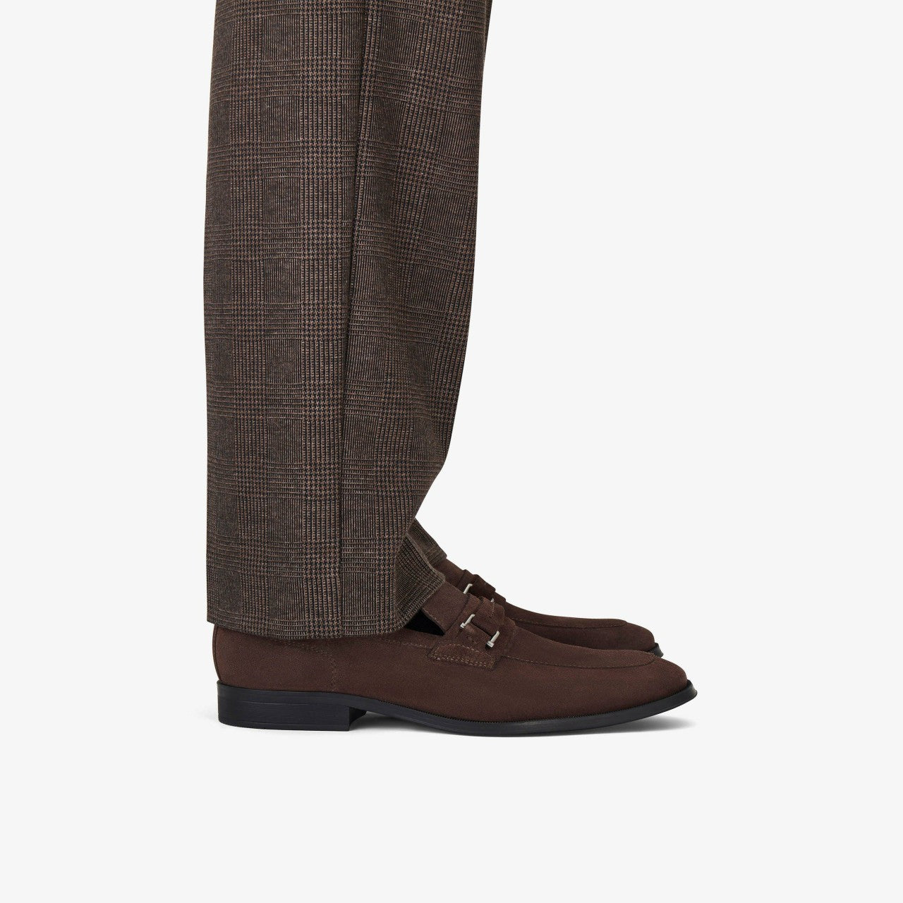 Paulton Lo Dark Brown Suede | Clarks online