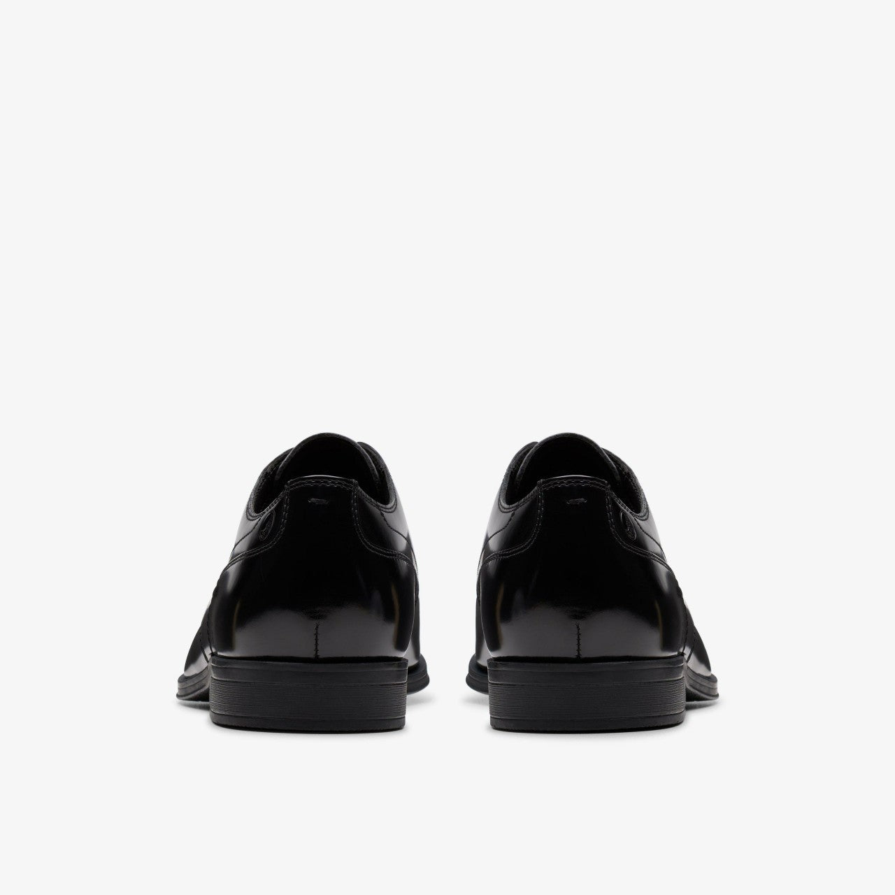 Paulton Lace Black Hi Shine Leather | Clarks on Sale