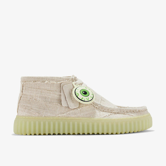 Torhill Hallow Off White Textile | Clarks Sale